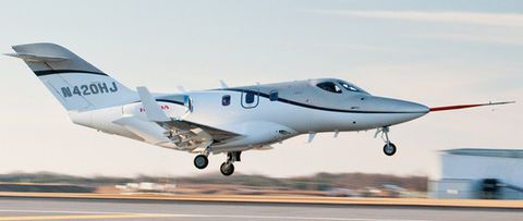 Hondajet-1 in Der Jet von Honda wird flügge