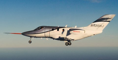 Hondajet-2 in Der Jet von Honda wird flügge
