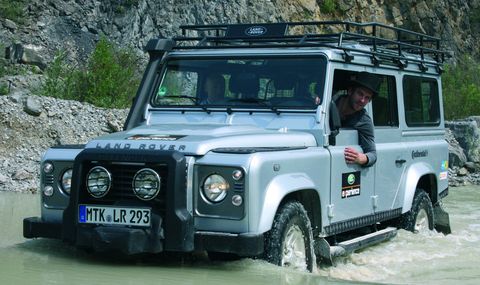 Peer-kusmagk-land-rover-experience in Peer Kusmagk startet bei der Land Rover Experience Tour