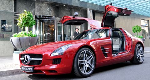 The-regent-berlin-mercedes-sls-amg in The Regent Berlin: Picknick mit dem Mercedes SLS AMG