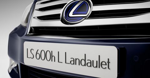 Lexus-LS-600h-L-Landaulet-2 in Lexus LS 600h L Landaulet für Fürst Albert II. und Charlene Wittstock