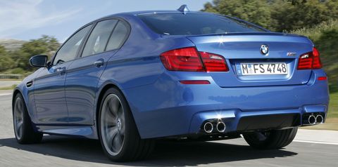 Bmw-m5-5 in Der neue BMW M5 (F10) dreht auf