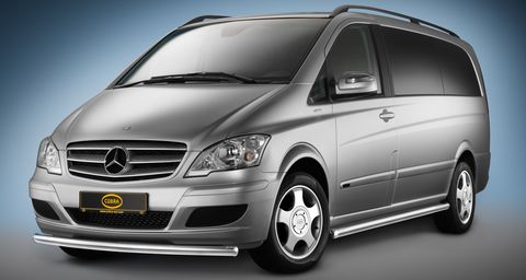 CITYGUARD-Schwellerrohren-und-Cobra-Grenada in Mercedes Viano und Vito werden zu Cobras