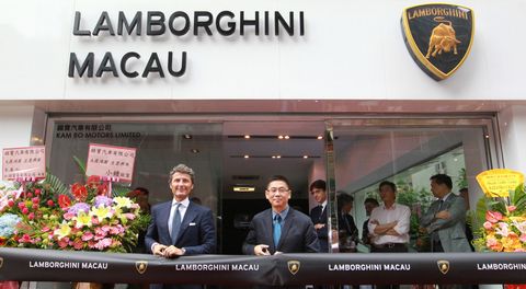Lamboghini-macau in Lamborghini: Neuer Showroom in Macau