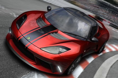 Lotus-evora-gte-1 in Lotus stellt mit dem Evora GTE einen Rennwagen vor