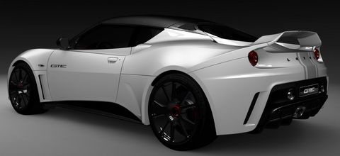 Lotus-evora-gte-4 in Lotus stellt mit dem Evora GTE einen Rennwagen vor