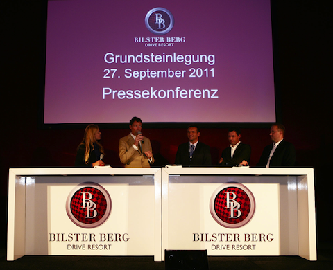 Bilster-Berg Grundsteinlegung in Grundstein für Bilster Berg Drive Resort gelegt