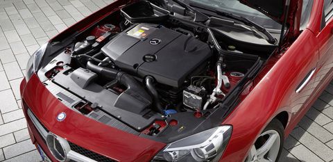 Mercedes-slk-250-cdi-a in Diesel-Generationen: Mercedes C 111 trifft SLK 250 CDI