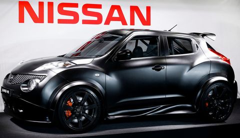 Nissan-juke-r in Nissan zeigt den Juke-R