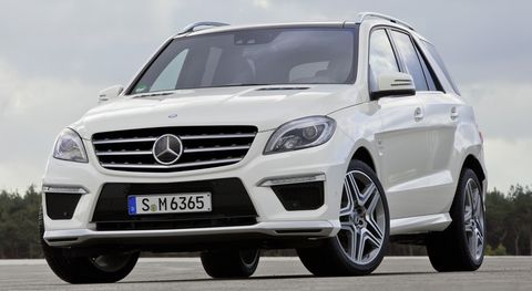 Mercedes-Benz-ML-63-AMG-1 in Neues Power-SUV: Mercedes ML 63 AMG