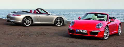 Porsche-911-Carrera-S-Cabriolet-und-Carrera-Cabriolet in Porsche 911: Cabriolet kommt im Frühling 2012
