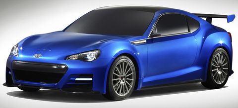 Subaru-BRZ-Concept-STI-3 in Rakete mit Flügel: Subaru BRZ Concept STI