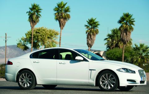 Jaguar-xf-diesel-usa in Jaguar XF: Knausernd durch die USA