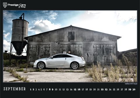 PRESTIGE-CARS-Kalender-2012-Cadillac-CTS-V-Coupe in The PRESTIGE CARS Calendar 2012: A selection of our finest photographs