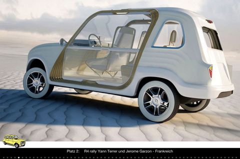 IPad-App-vom-Renault-4 in Vintage: iPad-App vom Renault 4