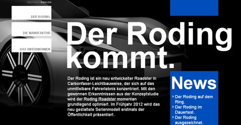 Roding-automobile-de in Roding Roadster 23 kommt mit Turbo von BMW